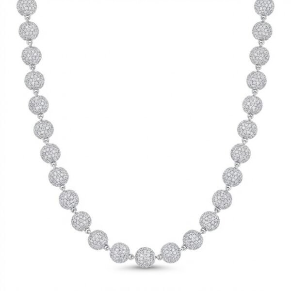 Pavé Diamond Bead Chain